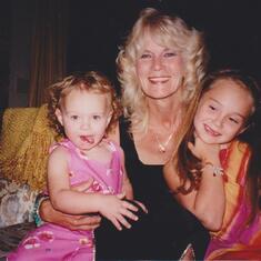 Grammy, Madison and Megan in Coppell