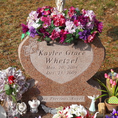 Kaylee Graces' birthday was not forgotten by her family, who loves her so. Happy Birthday, sweetheart. We love you.