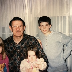 Amanda,Grandpa Neal,Kayley.and Rick.