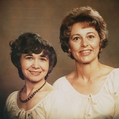 Linda Edgar and Kay