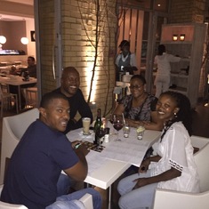 Time out! With friends in RSA