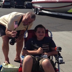 Keith and Dad July 4 2014 