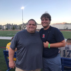 Keith with olympic gold winner Rulon Gardner in Utah