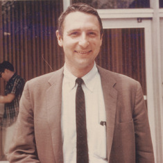 Keith in front of Commerce Bldg.UW-Madison.1966