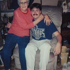 keith and granny Lectie