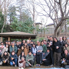 Group photo at Tokyo memorial....nice faces.