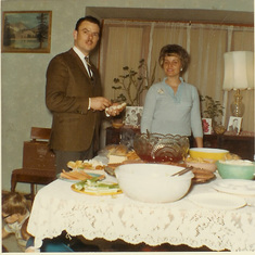 Kelly’s parents December 1976