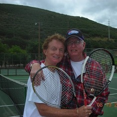LAST TRIP IN EAGLE24 at Park City, UT. We tried to play tennis for the last time with our dear our loving friend and her husband.