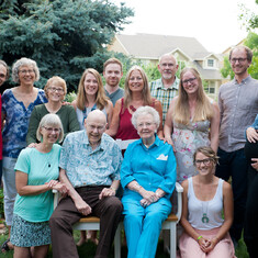Family reunion in 2018 to celebrate Mom & Dad's 90th Birthdays