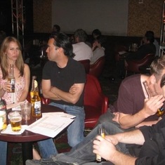 2011 - drinks and watching 3 Digit IQ