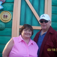 Mom and Dad @ Disney World