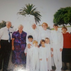 Sealing Day @ the Orlando Florida Temple.  Matt was sealed to us.