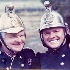 My dad and Benny Hill