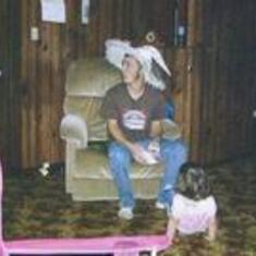 One of many first pics I saw of Big :)  He was a great guy/friend & loving father w/a big heart <3