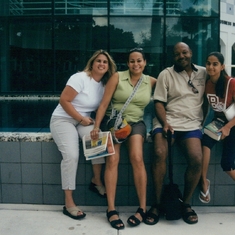 Ken with Gisela and friends in Miami