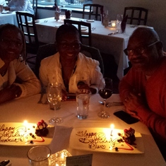 Birthday celebration 2015 -Ken,Nadene and Andrea