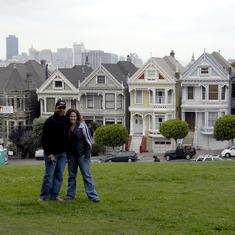 Ken & Kelly & the 'Painted Ladies' Victorians - San Francisco - Oct 2006