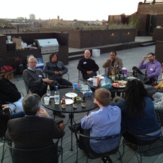 Ken at AIA Chicago's Small Practitioner Rooftop Meeting in September 2014.