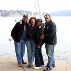 Ken, Kelly, Ameera & Erroll - Sausalito, CA - Oct 2006