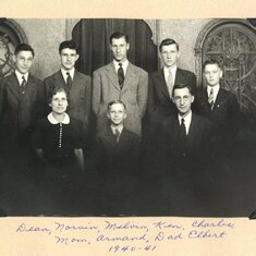 Elbert family in Iowa, 1940