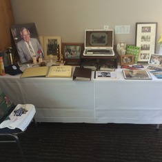Memory Table at San Diego Memorial Gathering  IMG_0559