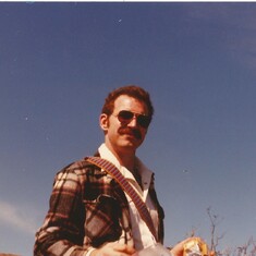 Dad & Unknown Hippy