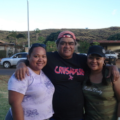 Celebrating Easter 2008 in Waianae Valley with some of the Irvine family