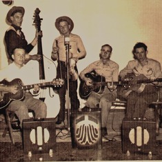 Daddy's first band. He was 18 years old.