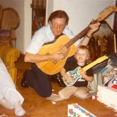 Ken and Eric guitar duet-1983