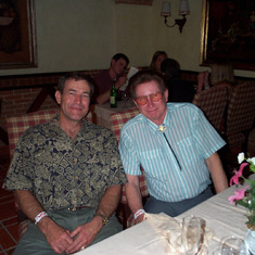 Don and Ken at Brad's Wedding Mexico 2001