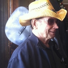 Daddy at Buck Owen's Chrystal Palace, Bakersfield, 2012