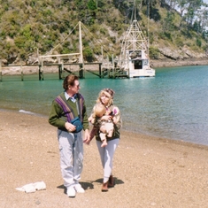 My Great Parents with Hannah in New Zealand