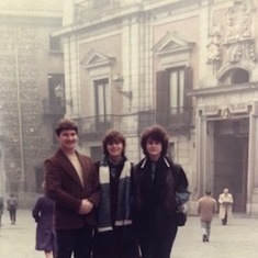 Kenny, Andrea, Eileen in Spain