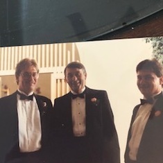 George, Daddy and Kenny - Linda & Steve's wedding - Houston
