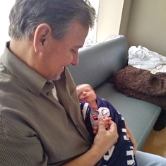 Papa K and grandson Ryder