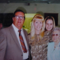 Dad, Me Megs and Gram