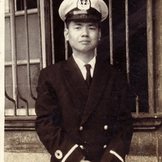 Kenny as the young officer in the ROC (Taiwanese) navy