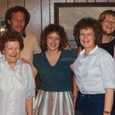 1986 Bertie's Family Reunion in Fort Myers Beach, FL.