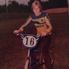 1981 Steve's true love, age 12, was BMX racing!