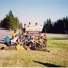 Kenton and his crew.  Aug. 1994