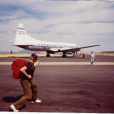Leaving Idaho, heading home to Red Bluff. Aug. 1994