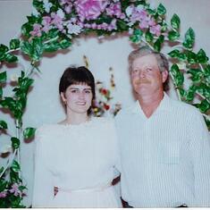 Kenton and Heidi.  Just married! Reno, NV April, 1992