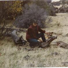 Kenton, Middle Ridge. Successful hunt with 2 deer. Tehama Co., CA Oct 1984