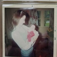 The day I brought my beautiful son home from the hospital.  April 1968