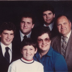 Engle family 1983, from Rita and Bill Shaw