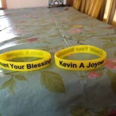In memory of... Kevin A Joyner "Count Your Blessings"