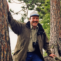  Kevin in Northern Wisconsin circa 1999-binoculars ready!