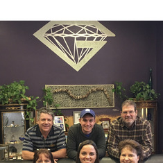 Goodden Jewellers - Kansas City - Kaleb & Brittany picking out engagement rings.