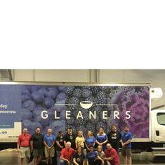 Volunteer's at Gleaners Food Bank in honor of Kevin 9-2019