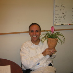 Kevin with  Plant